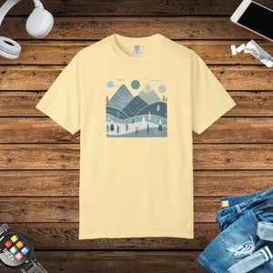 Relaxed Comfort Colors Mountain T-shirt - Durable - Dipaliz - T-shirts