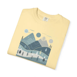 Relaxed Comfort Colors Mountain T-shirt - Durable - Dipaliz - T-shirts
