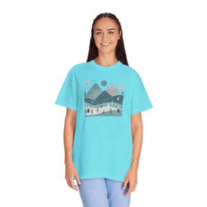 Relaxed Comfort Colors Mountain T-shirt - Durable - Dipaliz - T-shirts