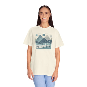 Relaxed Comfort Colors Mountain T-shirt - Durable - Dipaliz - T-shirts