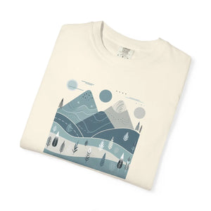 Relaxed Comfort Colors Mountain T-shirt - Durable - Dipaliz - T-shirts