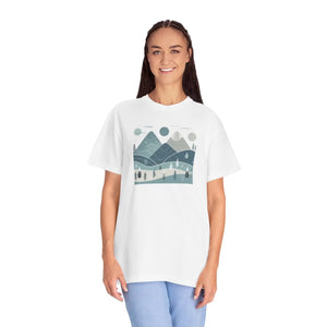 Relaxed Comfort Colors Mountain T-shirt - Durable - Dipaliz - T-shirts