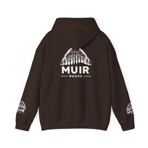Premium Muir Woods Hoodie - Vibrant Forest Design - Dipaliz - Hoodies