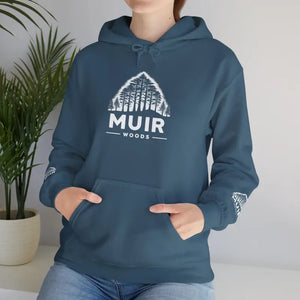 Premium Muir Woods Hoodie - Vibrant Forest Design - Dipaliz - Hoodies
