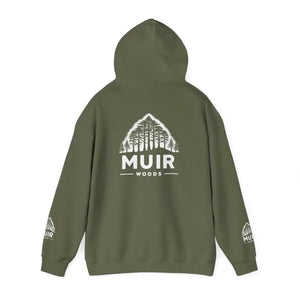 Premium Muir Woods Hoodie - Vibrant Forest Design - Dipaliz - Hoodies
