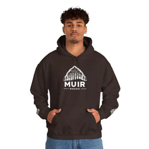 Premium Muir Woods Hoodie - Vibrant Forest Design - Dipaliz - Hoodies