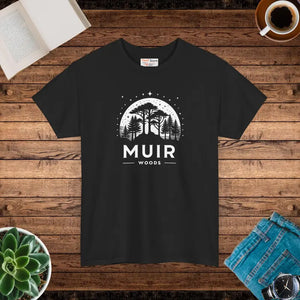 Premium Unisex Heavy Cotton Tee - Muir Woods Adventure Style - Dipaliz - T-shirts