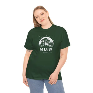 Premium Unisex Heavy Cotton Tee - Muir Woods Adventure Style - Dipaliz - T-shirts