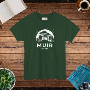 Premium Unisex Heavy Cotton Tee - Muir Woods Adventure Style - Dipaliz - T-shirts