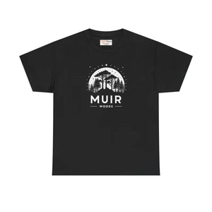 Premium Unisex Heavy Cotton Tee - Muir Woods Adventure Style - Dipaliz - Black / s / Adults - T-shirts