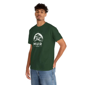 Premium Unisex Heavy Cotton Tee - Muir Woods Adventure Style - Dipaliz - T-shirts