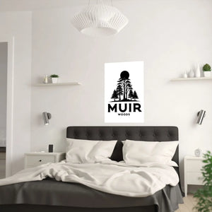 Muir Woods Satin Poster – Home Office Decoration - Dipaliz - Posters Prints & Visual Artwork