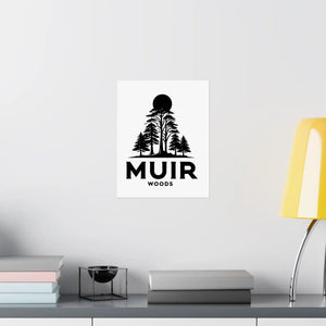 Muir Woods Satin Poster – Home Office Decoration - Dipaliz - Posters Prints & Visual Artwork