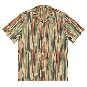 Eco Multicolored Stripes Unisex Button Shirt - Dipaliz - Shirts