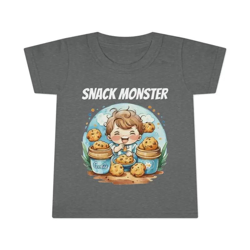 Munch-worthy Toddler Tee: Snack Monster Comfy Delight! - Kids Clothes