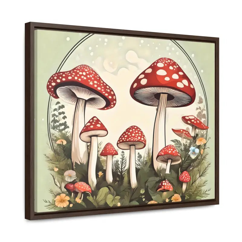 Enchant your Space with Magic Mushroom Gallery Canvas Wrap