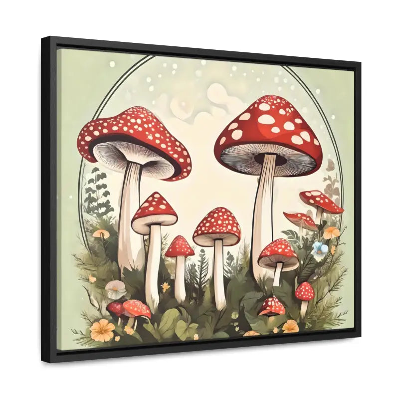 Enchant your Space with Magic Mushroom Gallery Canvas Wrap