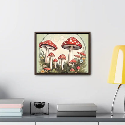 Enchant your Space with Magic Mushroom Gallery Canvas Wrap