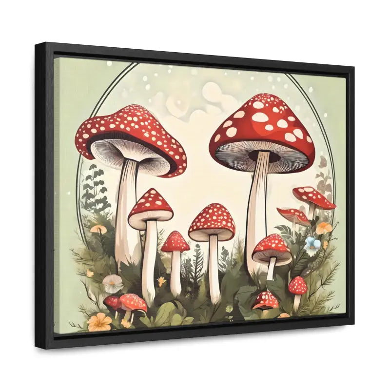 Enchant your Space with Magic Mushroom Gallery Canvas Wrap