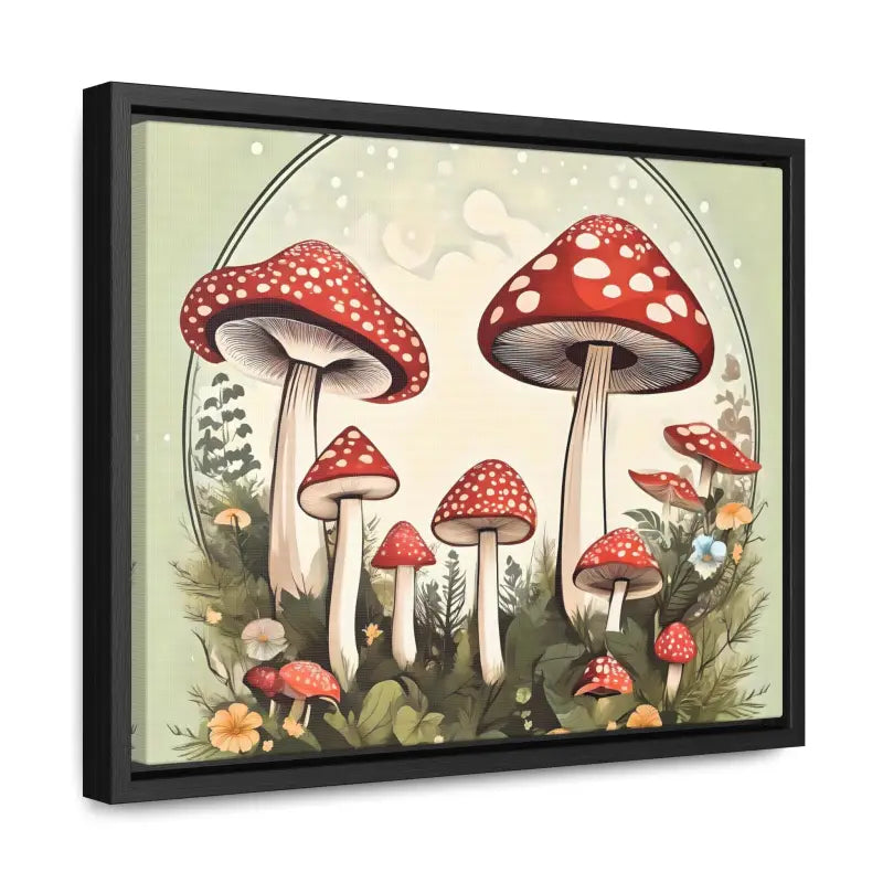 Enchant your Space with Magic Mushroom Gallery Canvas Wrap