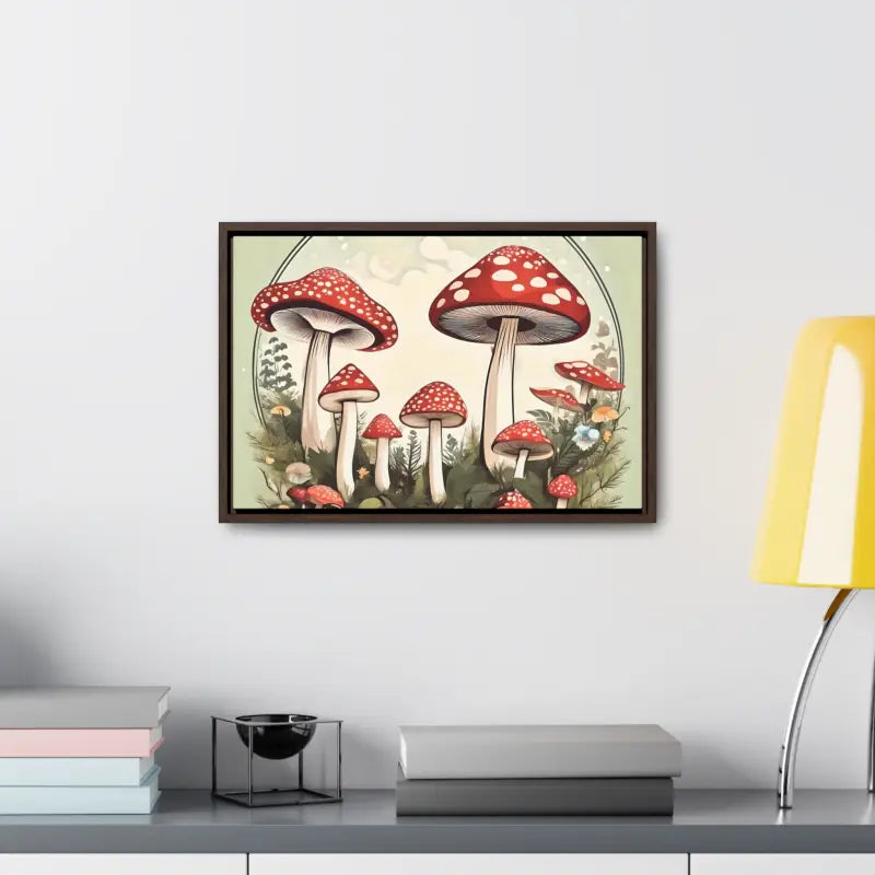 Enchant your Space with Magic Mushroom Gallery Canvas Wrap