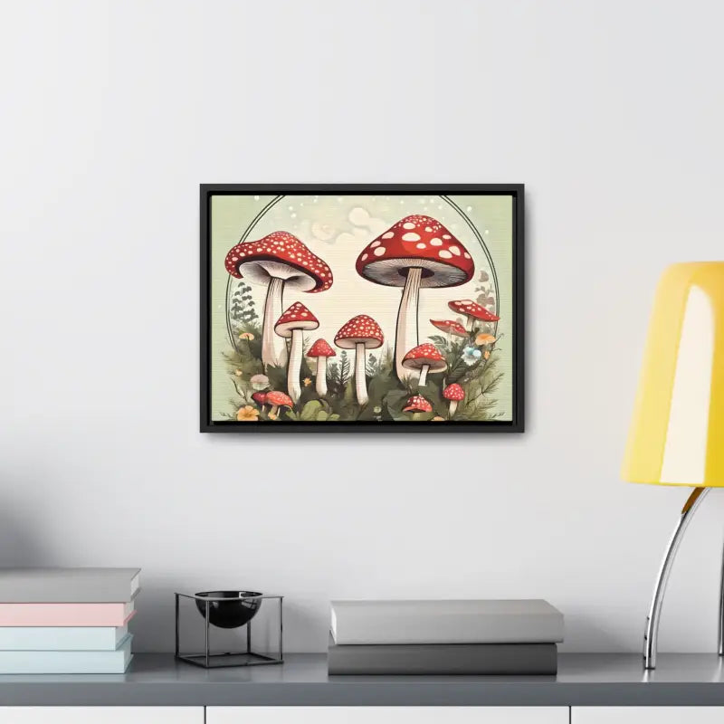 Enchant your Space with Magic Mushroom Gallery Canvas Wrap