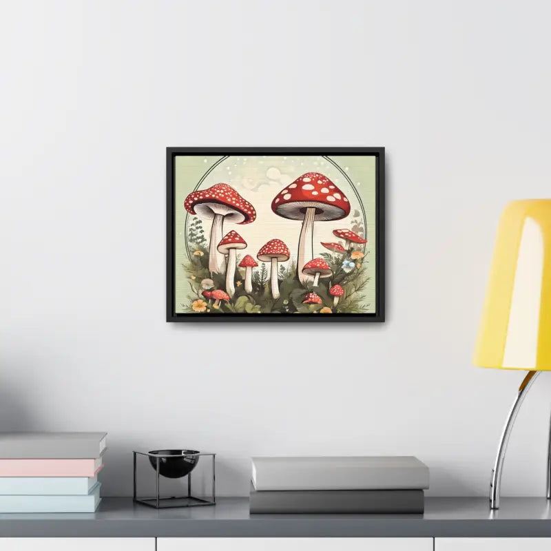 Enchant your Space with Magic Mushroom Gallery Canvas Wrap