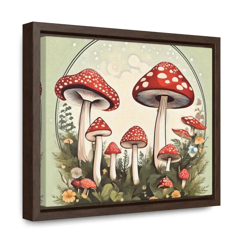 Enchant your Space with Magic Mushroom Gallery Canvas Wrap