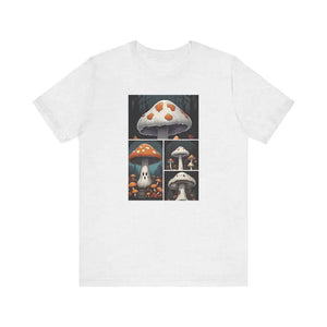 Spooky Forest Mushrooms Halloween Unisex Jersey Short Sleeve Tee - Dipaliz - T-shirts