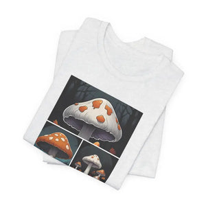 Spooky Forest Mushrooms Halloween Unisex Jersey Short Sleeve Tee - Dipaliz - T-shirts