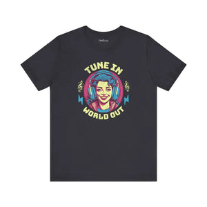 Soft Unisex Jersey Short Sleeve Music Lover Tee - Dipaliz - T-shirts