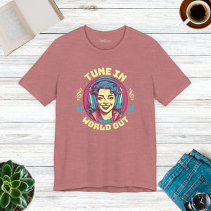 Soft Unisex Jersey Short Sleeve Music Lover Tee - Dipaliz - T-shirts