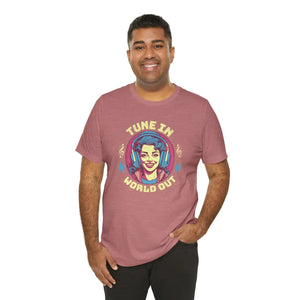 Soft Unisex Jersey Short Sleeve Music Lover Tee - Dipaliz - T-shirts