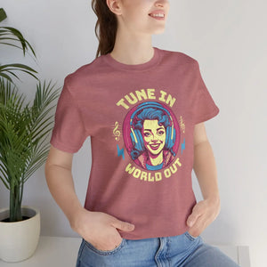 Soft Unisex Jersey Short Sleeve Music Lover Tee - Dipaliz - T-shirts