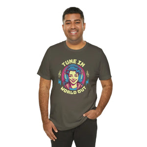 Soft Unisex Jersey Short Sleeve Music Lover Tee - Dipaliz - T-shirts