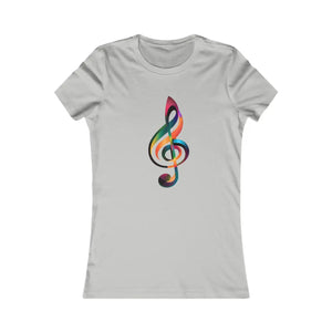 Artistic Music Note Women’s Favorite Tee Soft Cotton Dipaliz - T-shirts