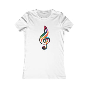 Artistic Music Note Women’s Favorite Tee Soft Cotton Dipaliz - T-shirts