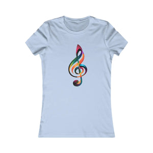 Artistic Music Note Women’s Favorite Tee Soft Cotton Dipaliz - T-shirts