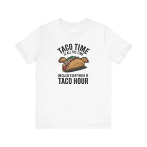 Vibrant Taco Time Tee - Airlume Combed Cotton - Dipaliz - T-shirts