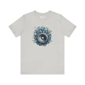 Music Vibes Unisex Tee - Trendy Comfort Style - Dipaliz - Silver / Xs - T-shirts