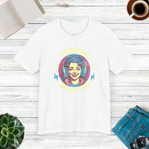 Music Lover Tee - Unisex Jersey Short Sleeve Cotton - Dipaliz - White / l - T-shirts