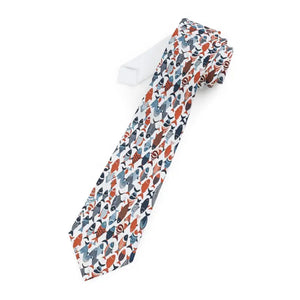 Vibrant Color Ties Silky Smooth Finish Statement Neckwear - Dipaliz - one Size - Neckties