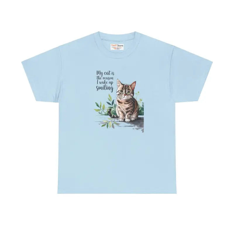 Heavy Cotton Tee - Purrfect Comfort | Dipaliz - T-shirts