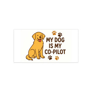 Premium Funny Dog Lover Bumper Sticker - Vibrant Graphics - Dipaliz - 7.5’’ × 3.75’’ / Rectangle / White - Stickers