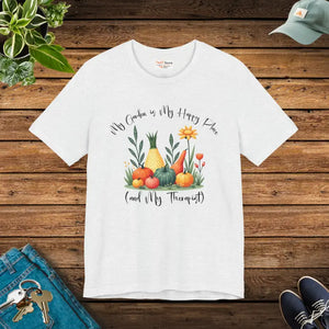 Garden Therapy Unisex Jersey Short Sleeve Tee - Dipaliz - Ash / s - T-shirts