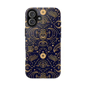 Mystic Celestial Tough Phone Case - Gold Symbols - Dipaliz - Mobile Cases