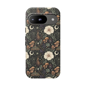 Camera and button cut-outs on the DipaliZ Mystic Night Floral phone case