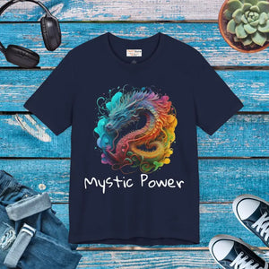 Mystic Power Dragon Unisex Jersey Short Sleeve Tee - Dipaliz - T-shirts