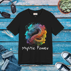 Mystic Power Dragon Unisex Jersey Short Sleeve Tee - Dipaliz - T-shirts