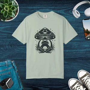 Mystical Frog Cottagecore Aesthetic Garment-dyed Tee - Dipaliz - Bay / s - T-shirts